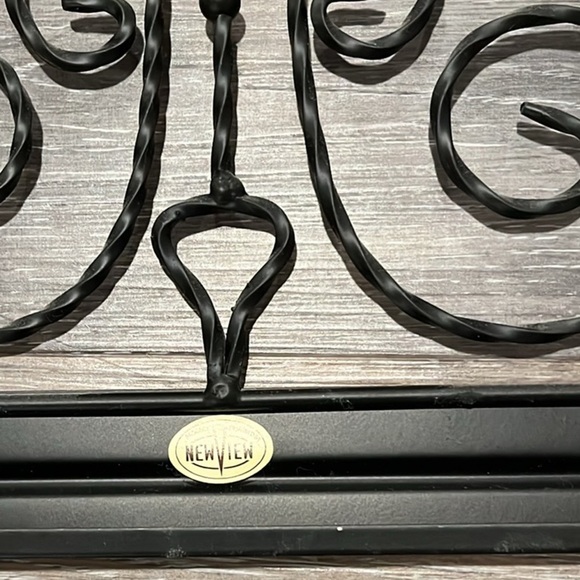 2 Square Medallion Style Wall Art Bronze Finish - Picture 8 of 8